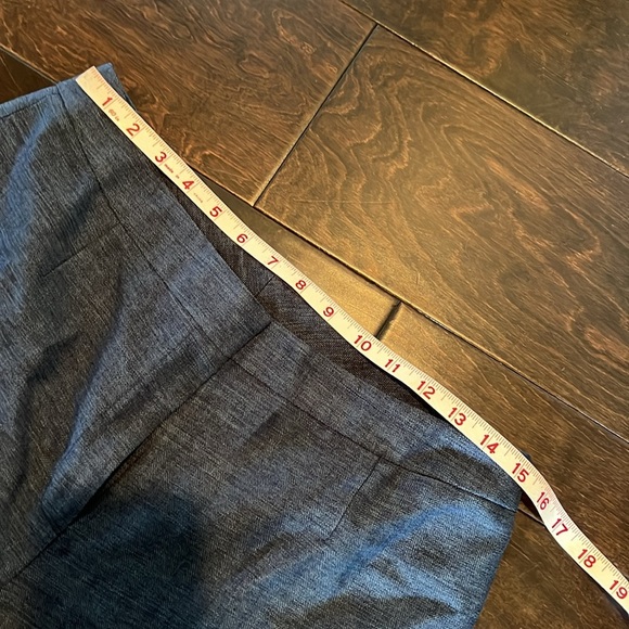 Le Suit polyester blue trousers 6 - Picture 4 of 10